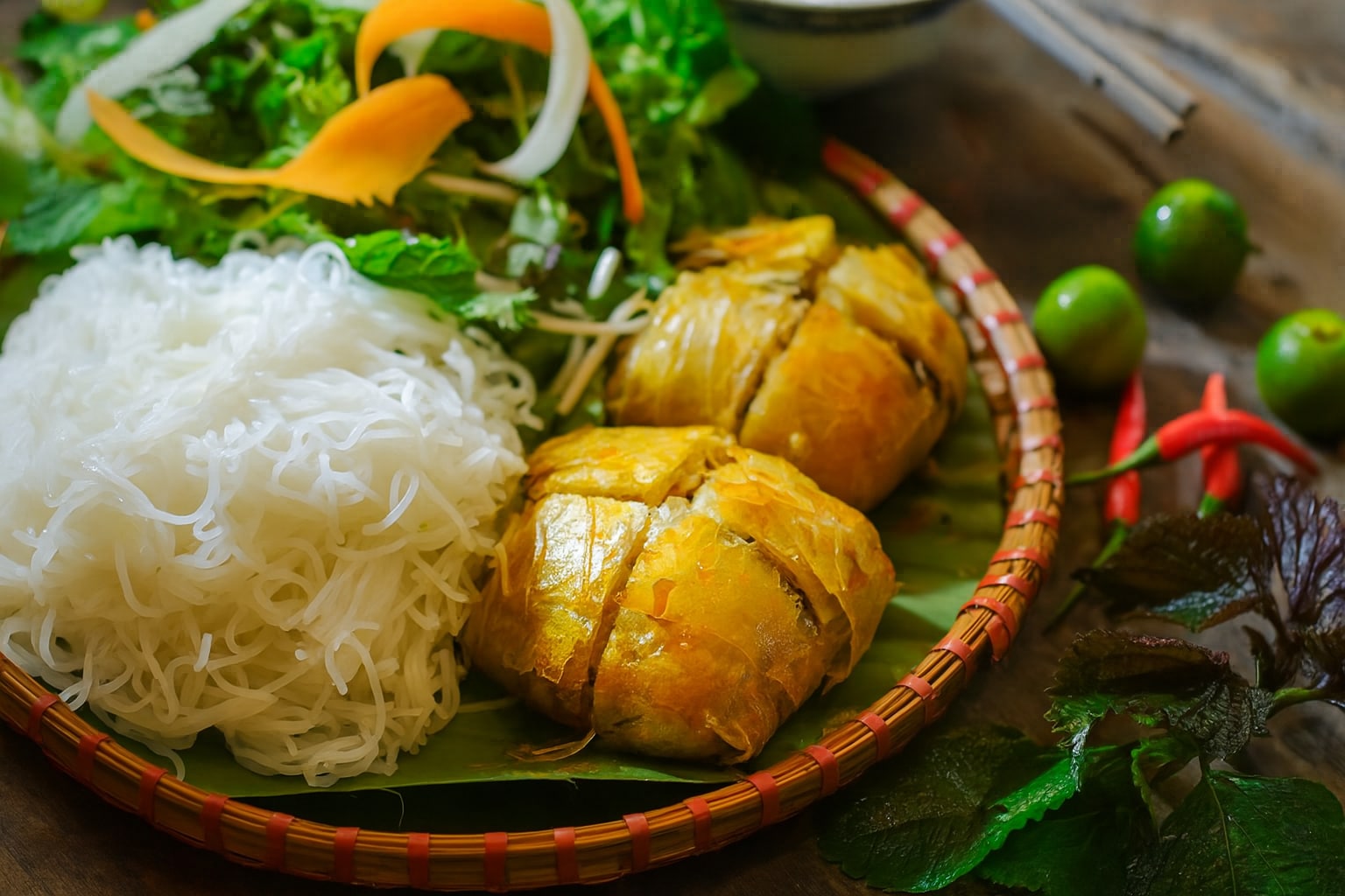 The filling combines succulent crab meat 